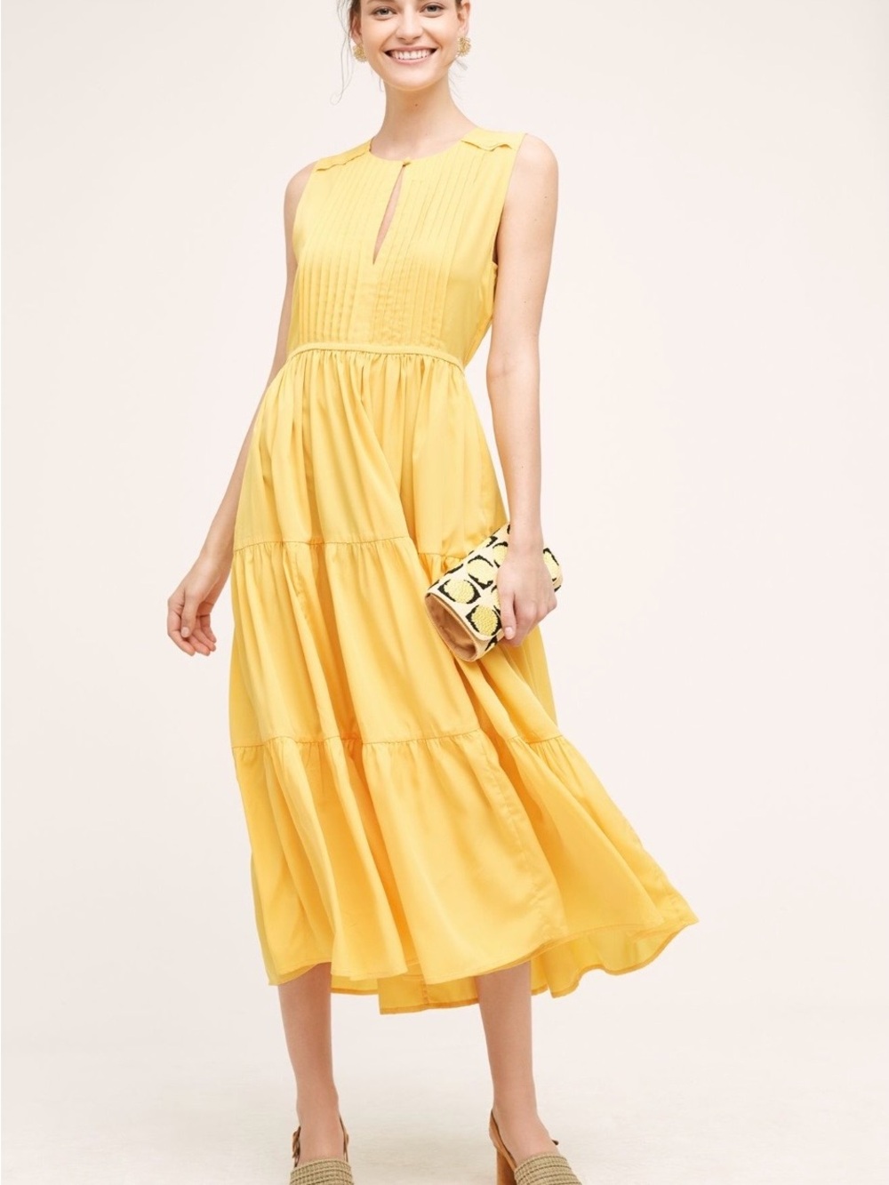 Anthropologie Sunfield Dress size L petite